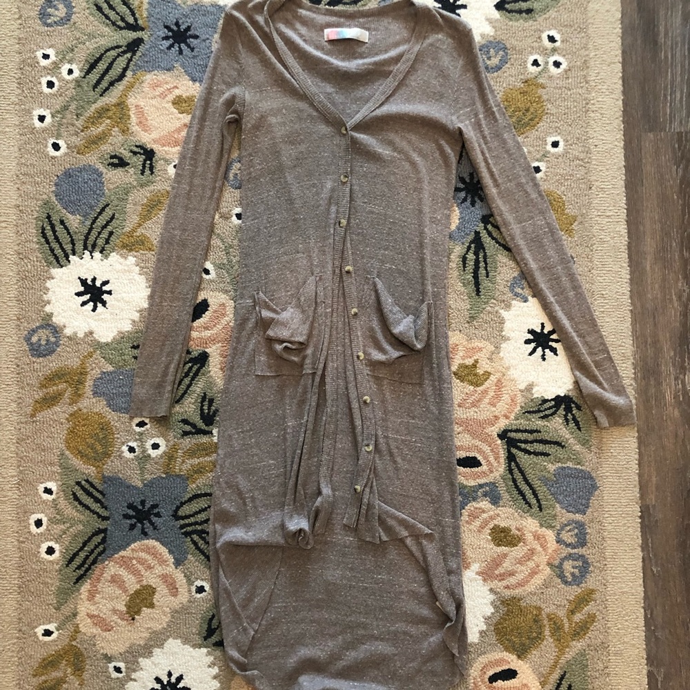 Free People beach cardigan